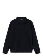 LMTD Nlmnikid Ls Polo Sweat Svart