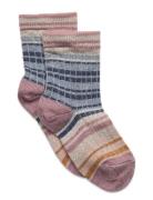 Mp Denmark Vilma Glitter Socks Multi/patterned