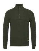 Blend Bhcodford Halfzip Knit Noos Khaki Green