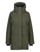 Didriksons Cajsa Wns Parka 6 Khaki Green