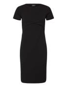 Only Maternity Olmadelie S/S O-Neck Dress Jrs Svart