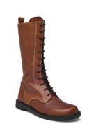 ANGULUS Boots - Flat - With Laces Brun