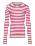 Mads Nørgaard 5X5 Classic Stripe Talika Top Rosa