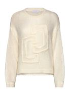 Coster Copenhagen Knit With Large Emblem Kräm