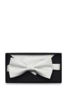 Lindbergh Black Polyester Bow Tie Vit