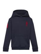 U.S. Polo Assn. Player 3 Bb Hoodie Marinblå