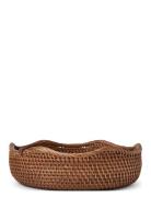 Lexington Home Rattan Wavy Basket Brun