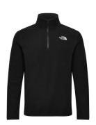 The North Face M 100 Glacier 1/4 Zip - Eu Svart