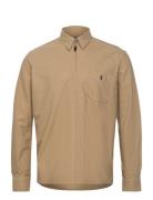 Polo Ralph Lauren Garment-Dyed Oxford Overshirt Beige