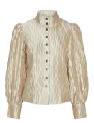 YAS Yasripple Ls Shirt S. Noos Kräm