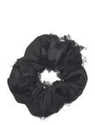 STINE GOYA Scrunchie, 2253 Fil Coupe Twill Svart