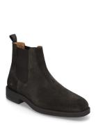 Selected Homme Slhjoseph Suede Chelsea Boot Svart