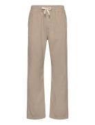 Lindbergh Cropped Corduroy Pants Beige