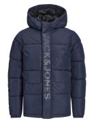 Jack & J S Jcospeed Puffer Sn Mni Marinblå