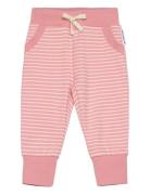 Geggamoja Longpants Pink/Offwhite 06 74/80 Rosa