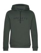 Hackett London Heritage Hoody Khaki Green