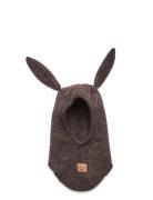 Mikk-line Wool Fullface W Bunny Ears Brun