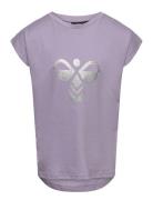 Hummel Hmldiez T-Shirt S/S Lila