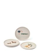 Remco Plate 6-Pack Home Meal Time Plates & Bowls Plates Beige Liewood