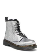 Dr. Martens 1460 Serena J Silver Distressed Foil Silver