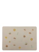 Agnes Placemat Home Meal Time Placemats & Coasters Beige Bloomingville