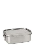 Haps Nordic Lunch Box W. Removable Divider Silver