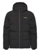 Superdry Sport Hooded Boxy Puffer Jacket Svart