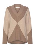 InWear Rudiiw Intarsia Pullover Beige