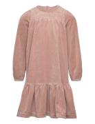 Huttelihut Dress Velour Rosa