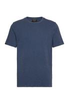 Superdry Crew Neck Slub Ss T-Shirt Marinblå