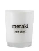 Meraki Scented Candle, Fresh Cotton Vit