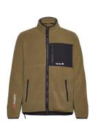 Timberland Sherburne Polartec 200 Mix Media Full Zip Fleece Dark Olive...