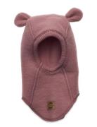 Mikk-line Wool Fullface W Ears Rosa