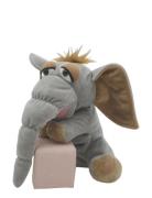 Magni Leksaker Elephant Hand Puppet 25 Cm. Grå