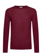 Lindbergh Merino Knit O-Neckmerino Knit O-Neck Röd