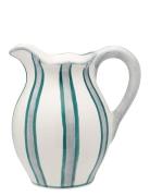 Anna + Nina Powder Striped Jug Multi/patterned