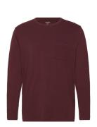 Calvin Klein L/S Crew Neck Burgundy