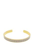 Pipol's Bazaar Cuff Bracelet Thin Alfabia Pastels Guld