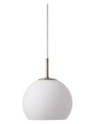 Frandsen Lighting Ball Glass Pendant Ø18 Eu Vit