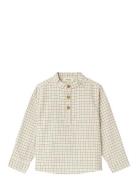 Lil'Atelier Nmmdamieno Ls Loose Shirt Lil Beige