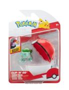 Pokemon Pokemon Clip N Go Bulbasaur With Poke Ball Multi/patterned