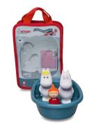 MUMIN Moomin Bathtub And 3 Figures Multi/patterned