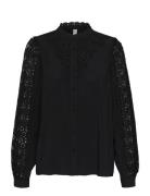 Culture Cubenton Lace Shirt Svart