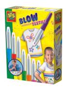 SES Creative Blow Pens - Airbrush Textile Multi/patterned