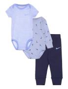 Nike Nike Baby Essentials 3-Piece Bodysuit Set Blå