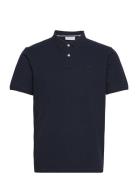 Lindbergh Polo Tee S/S Marinblå