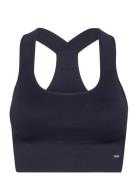 Aim´n High Support Ribbed Bra Blå