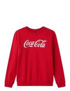 LMTD Nlnsky Cocacola Sweat Bru Bfu Röd