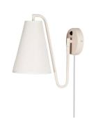 Globen Lighting Wall Lamp Lou Bouclé Beige