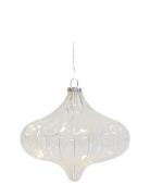 Sirius Home Dina Glass Ornament Vit